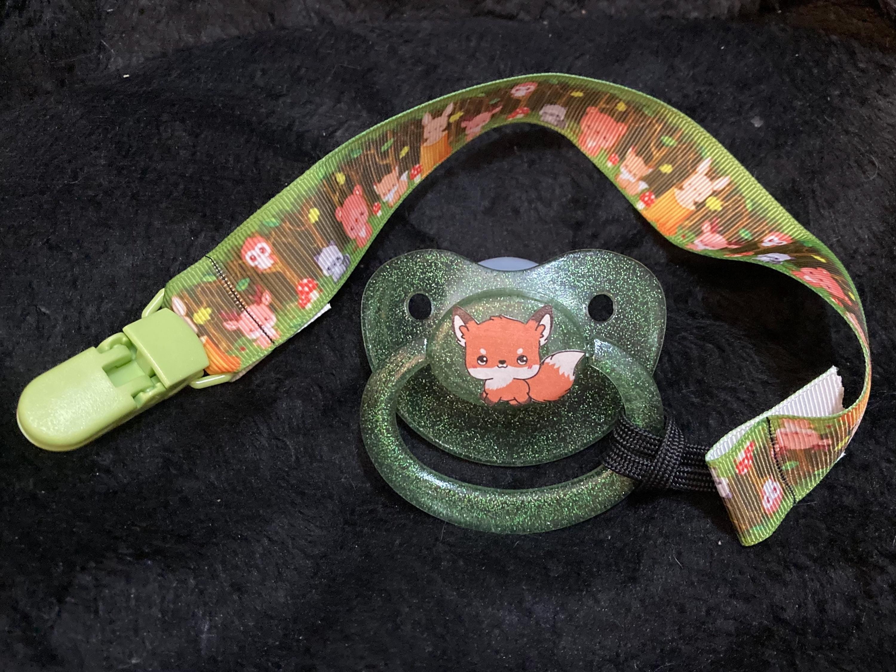 Woodland Whimsy Little Space Clip, Pacifier Clip