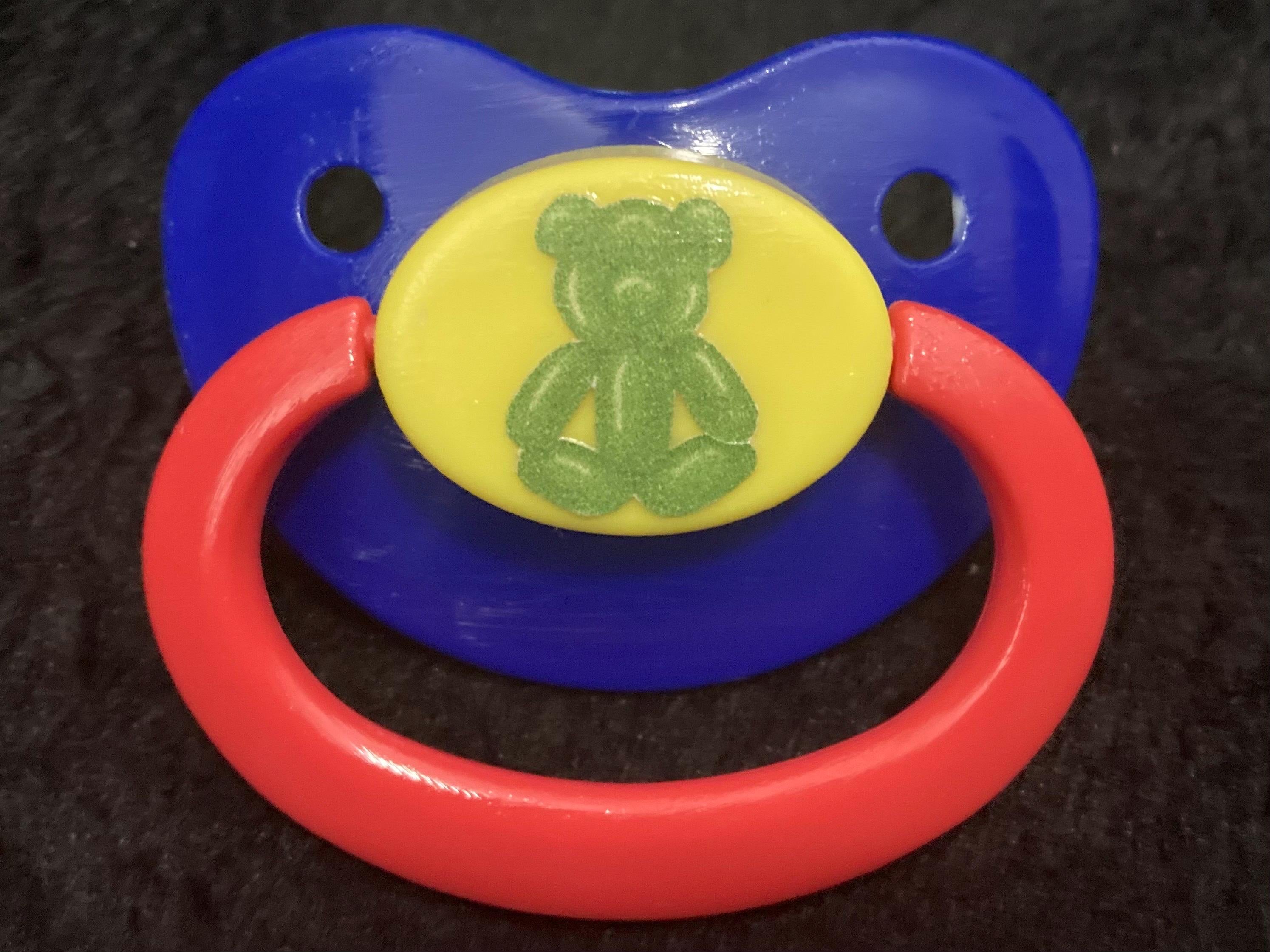 Silly Billy Adult Pacifier, Clown Kidcore Little Space Gear