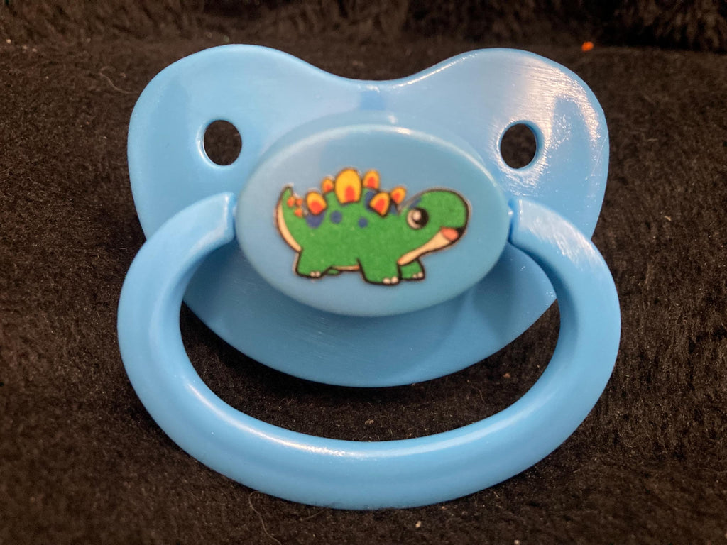 Dandy Dinos Adult Pacifier, Dinosaur Little Space Gear
