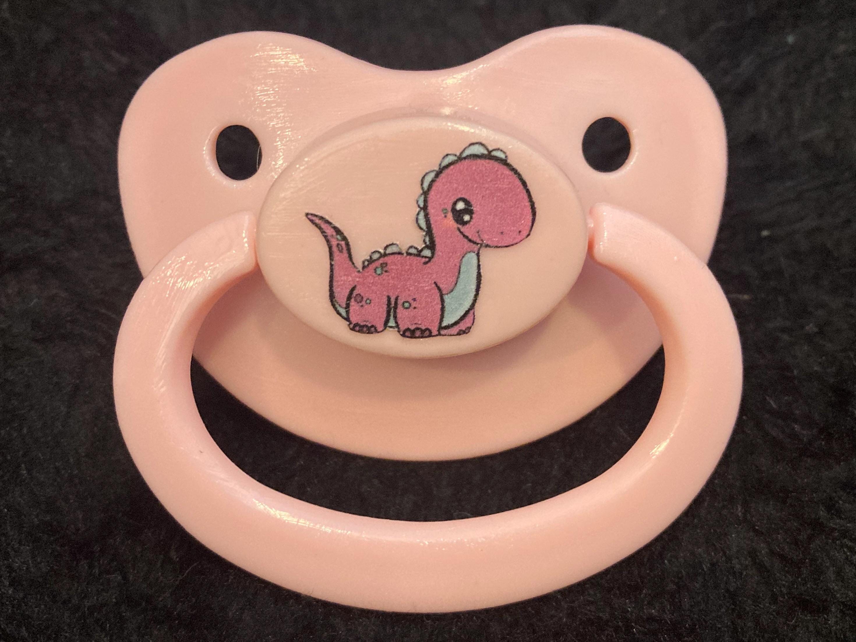 Little Roars Adult Pacifier, Dinosaur Little Space Gear