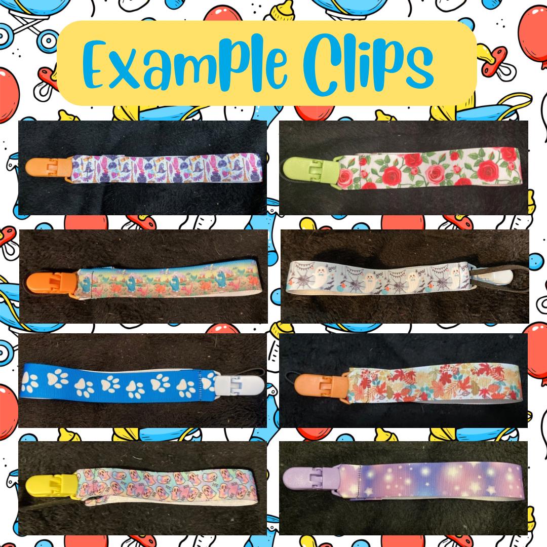 Mystery Little Space Clip, Pacifier Clip, Little Space Gear