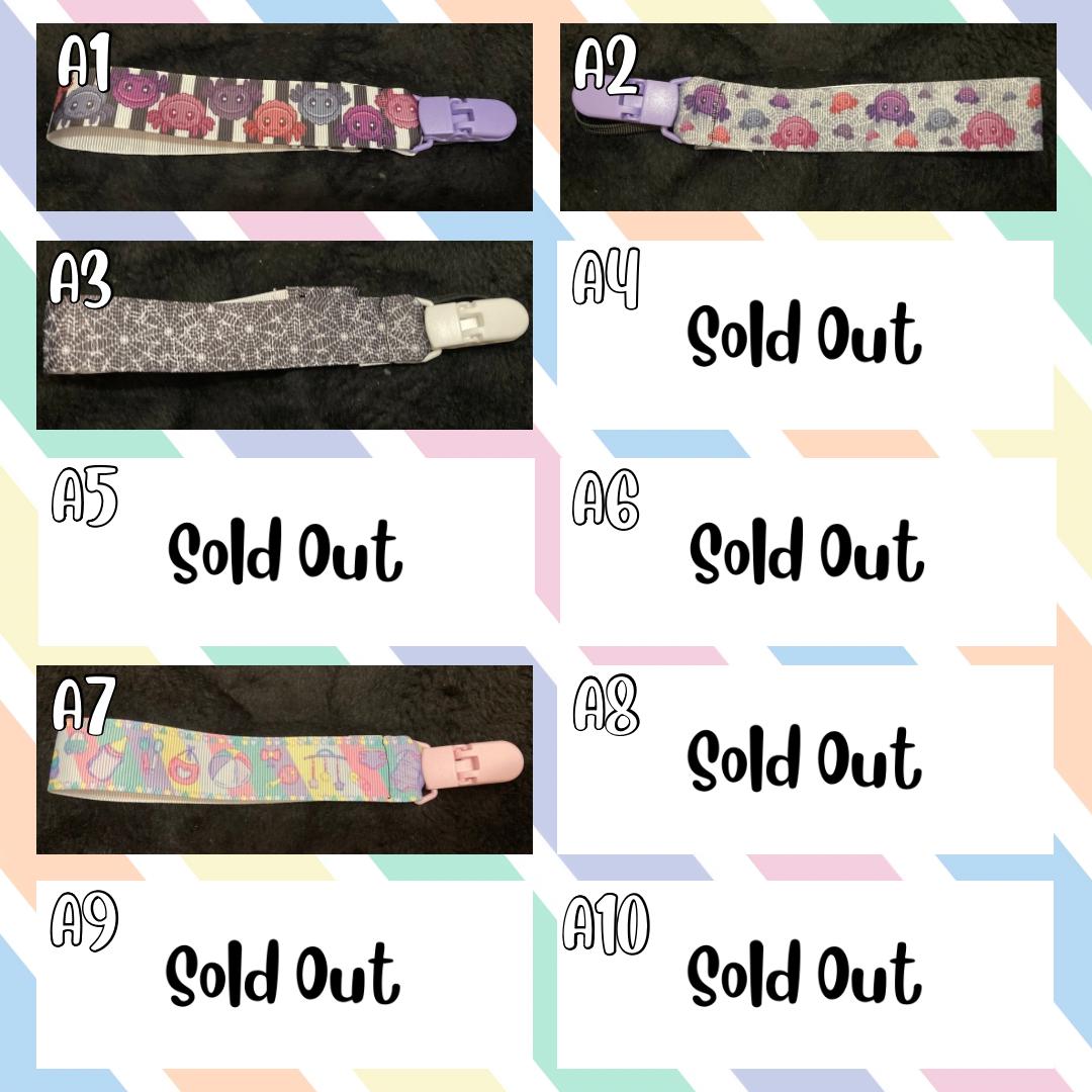 Bulk Little Space Clip, Pacifier Clip, Little Space Gear