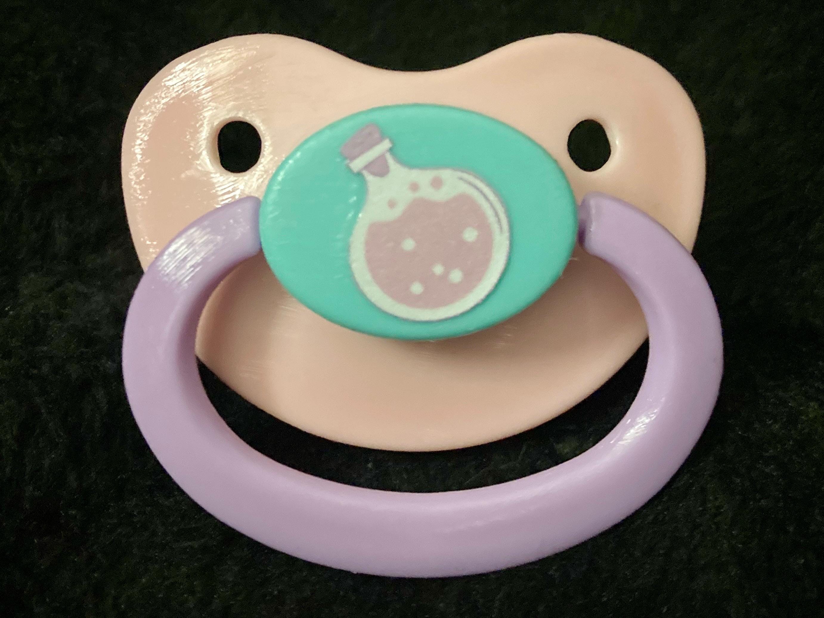 Cutie Coven Adult Pacifier, Pastel Goth Spooky Halloween Little Space Gear