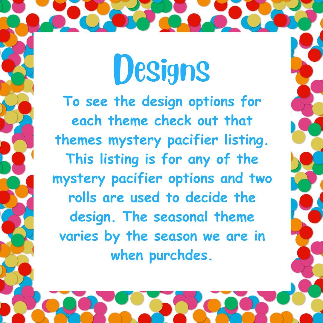 Mystery Adult Pacifier, Little Space Gear