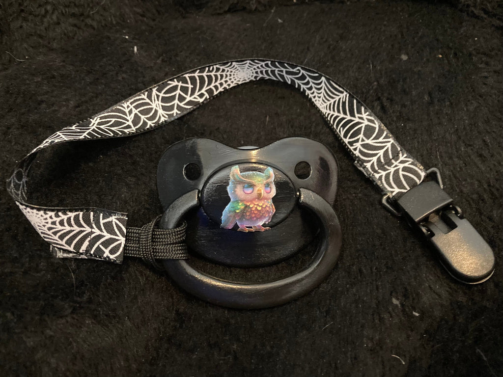 Spiderweb Little Space Clip, Pacifier Clip, Little Space Gear
