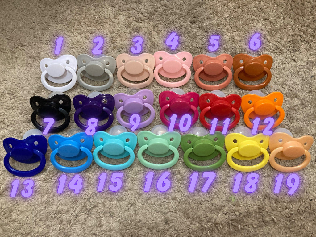 Adult Pacifier Gen 1 Size 6 Little Space Gear Accessory