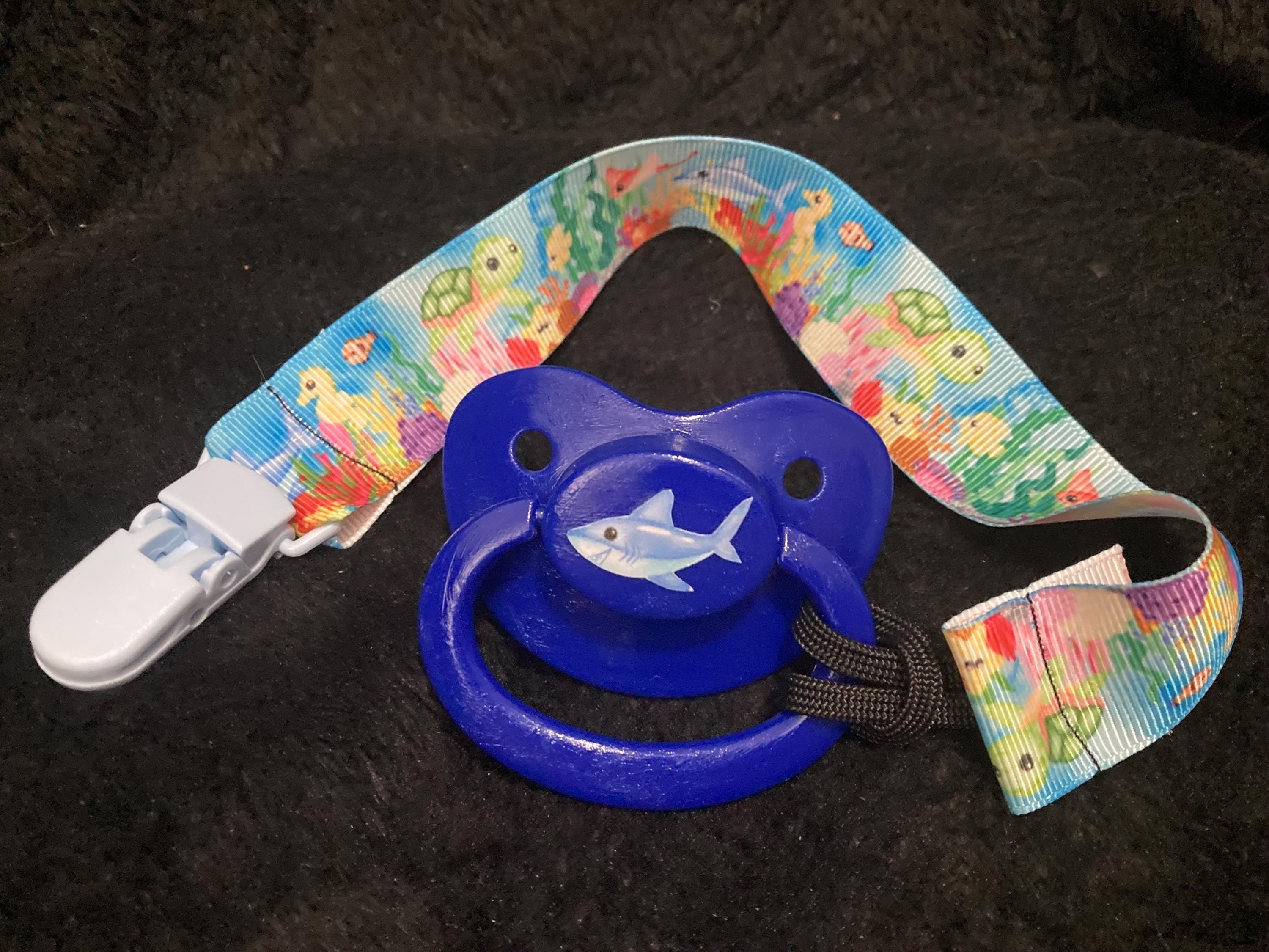 Coral Critters Little Space Clip, Pacifier Clip, Ocean little Space Gear