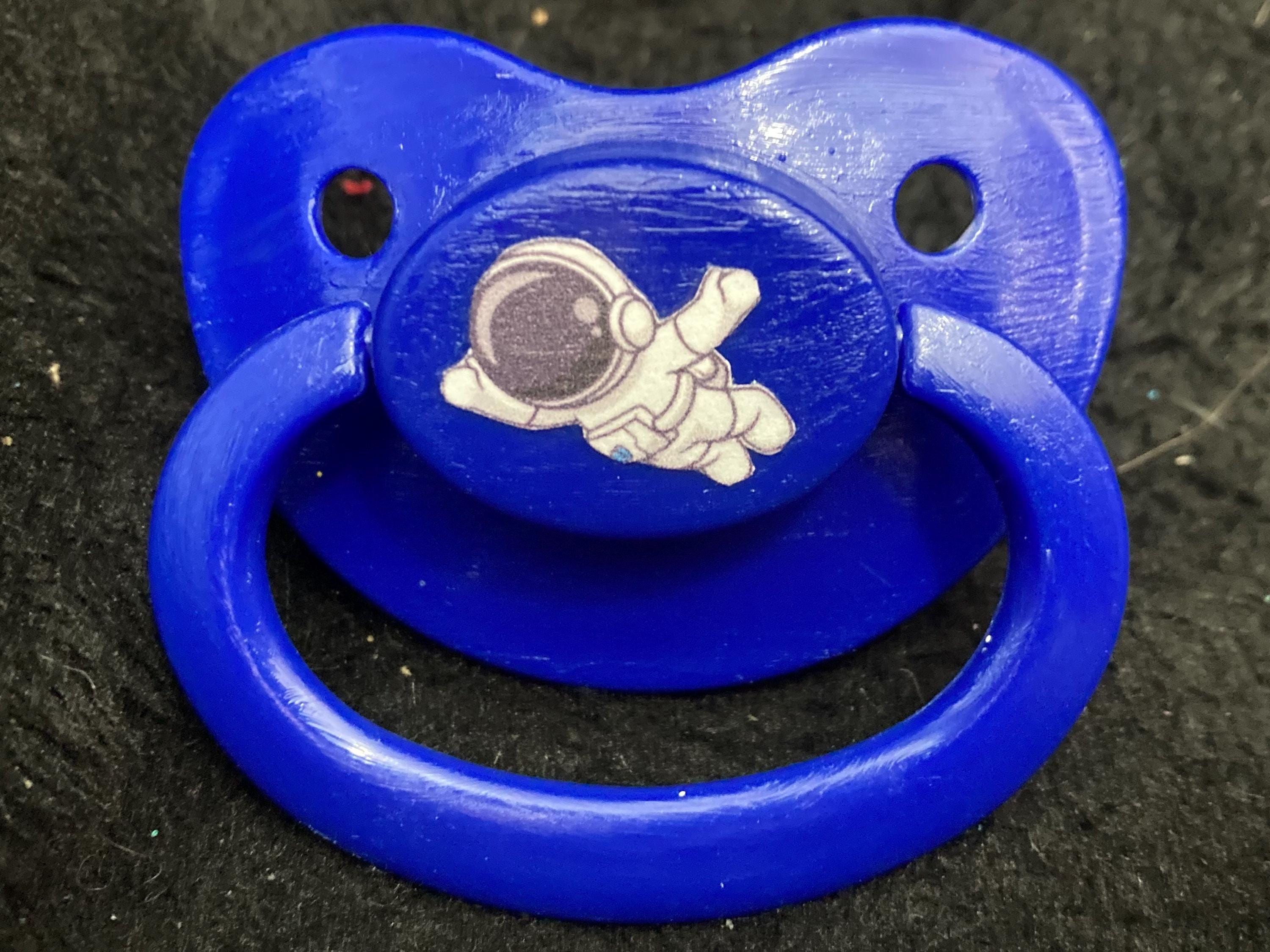 Astro Tot Adult Pacifier, Rocket, Astronaut, Planet, UFO, Alien, Outer Space Little Space Gear