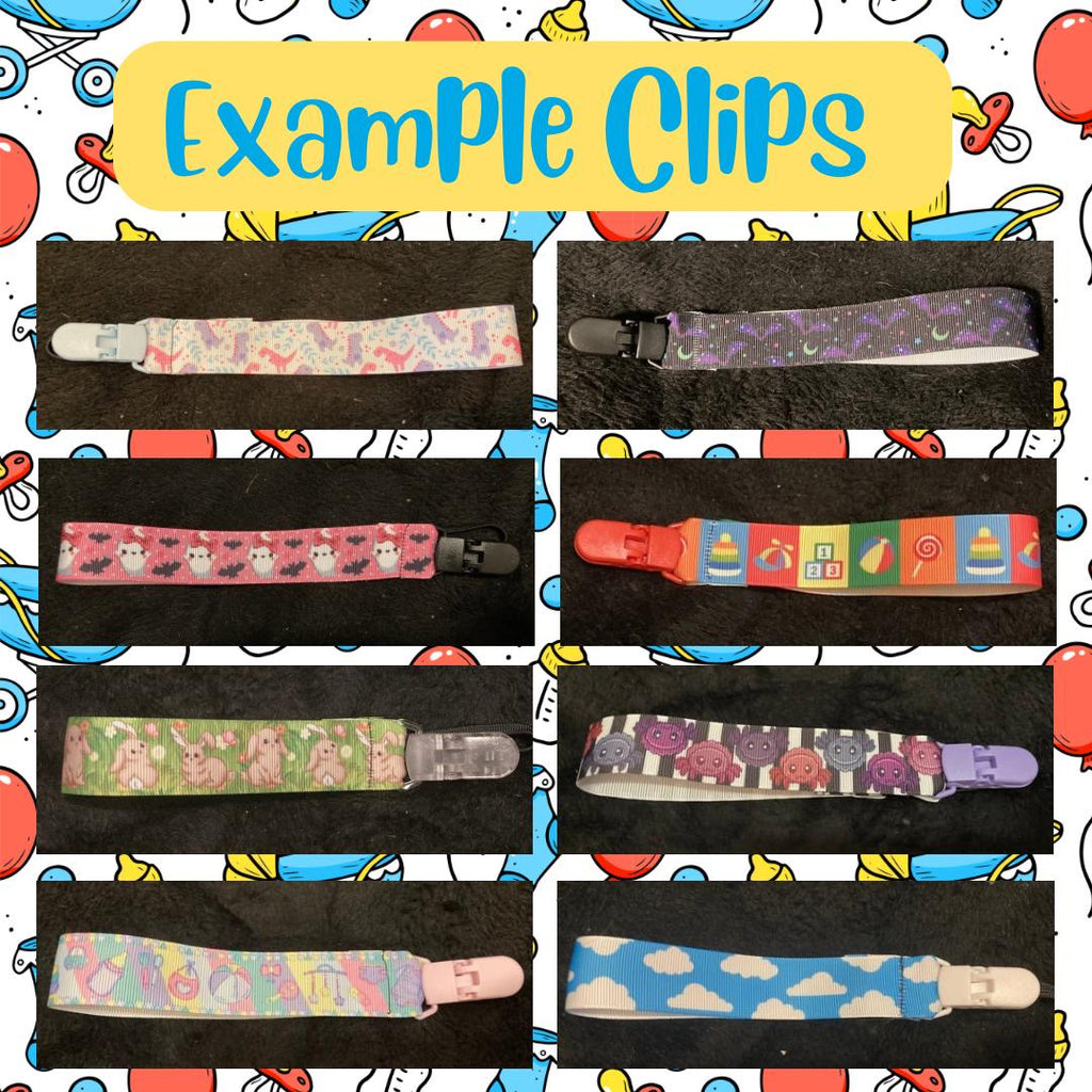 Mystery Little Space Clip, Pacifier Clip, Little Space Gear