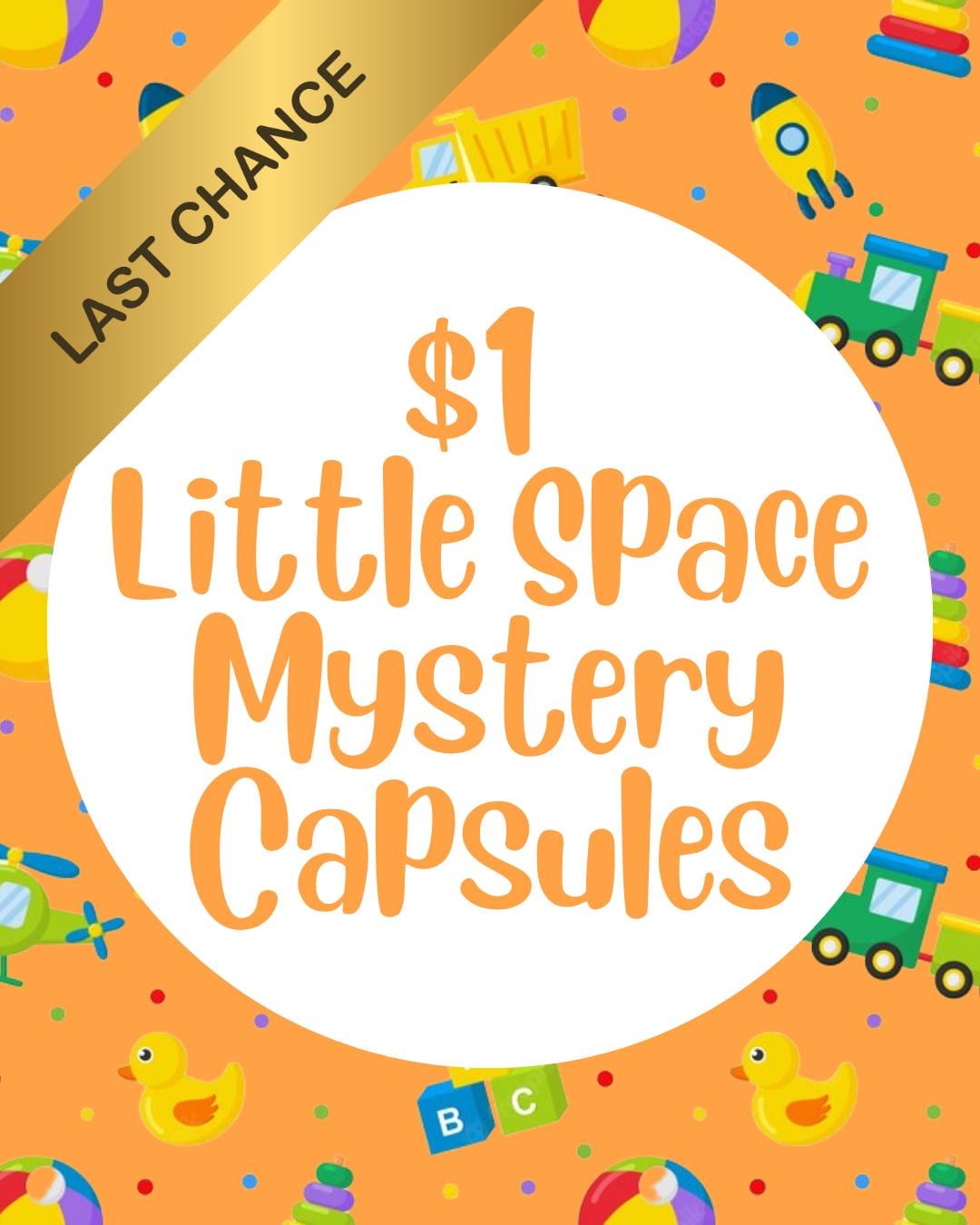 One Dollar Little Space Mystery Capsules