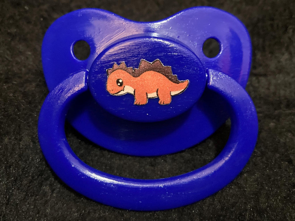 Little Roars Adult Pacifier, Dinosaur Little Space Gear