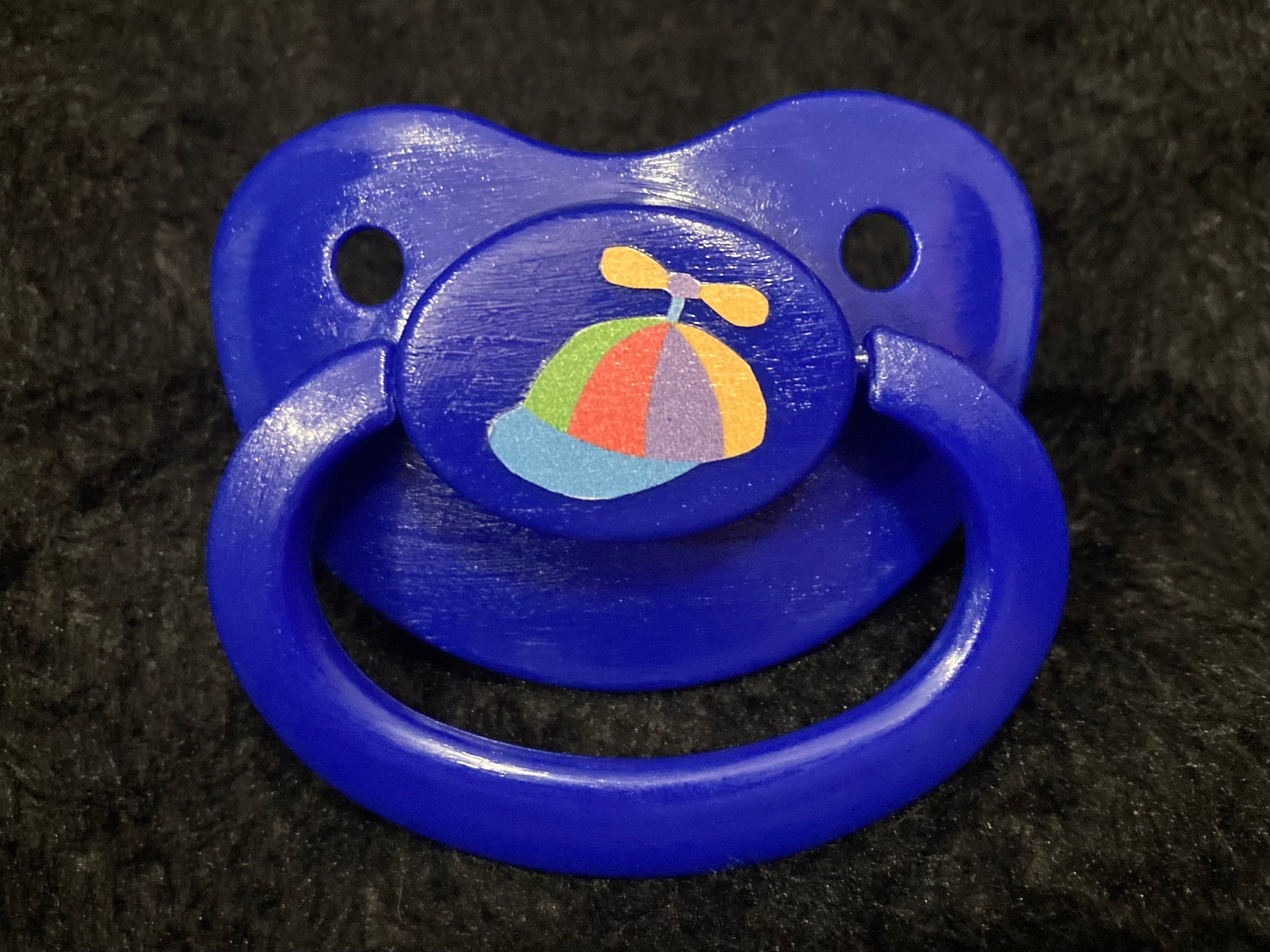 Primary Nastolgia Adult Pacifier, Kidcore Little Space Gear