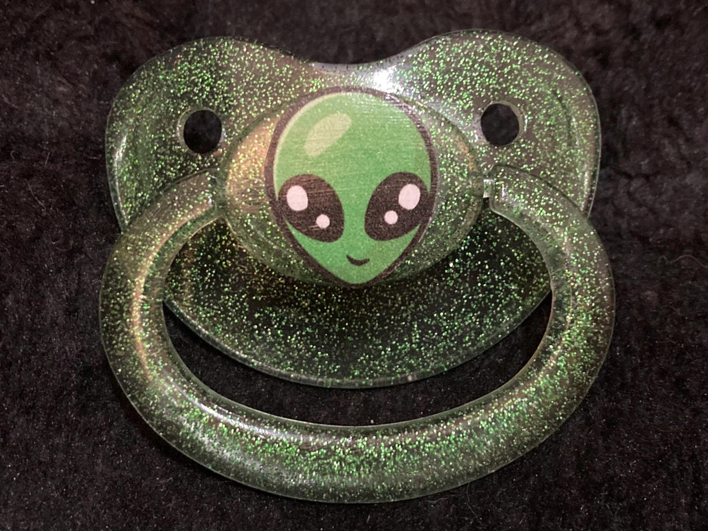 Astro Tot Adult Pacifier, Rocket, Astronaut, Planet, UFO, Alien, Outer Space Little Space Gear