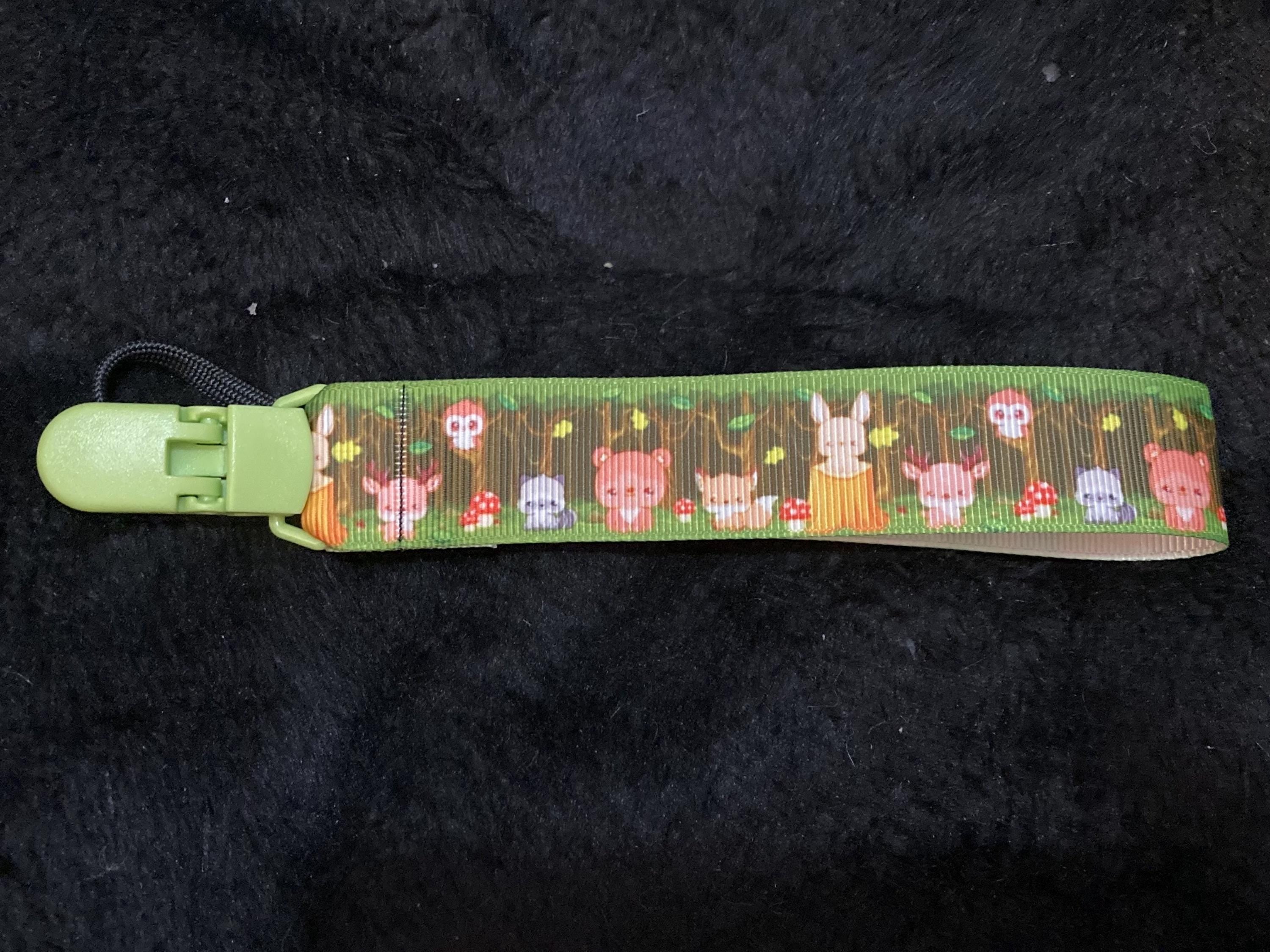Woodland Whimsy Little Space Clip, Pacifier Clip