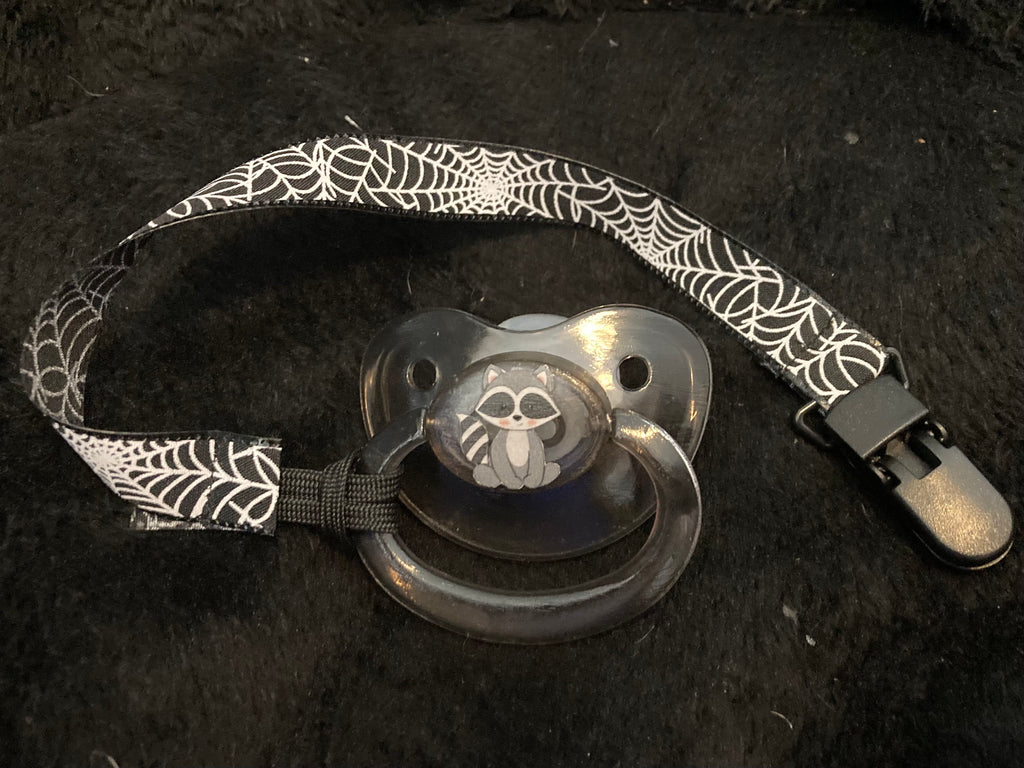 Spiderweb Little Space Clip, Pacifier Clip, Little Space Gear