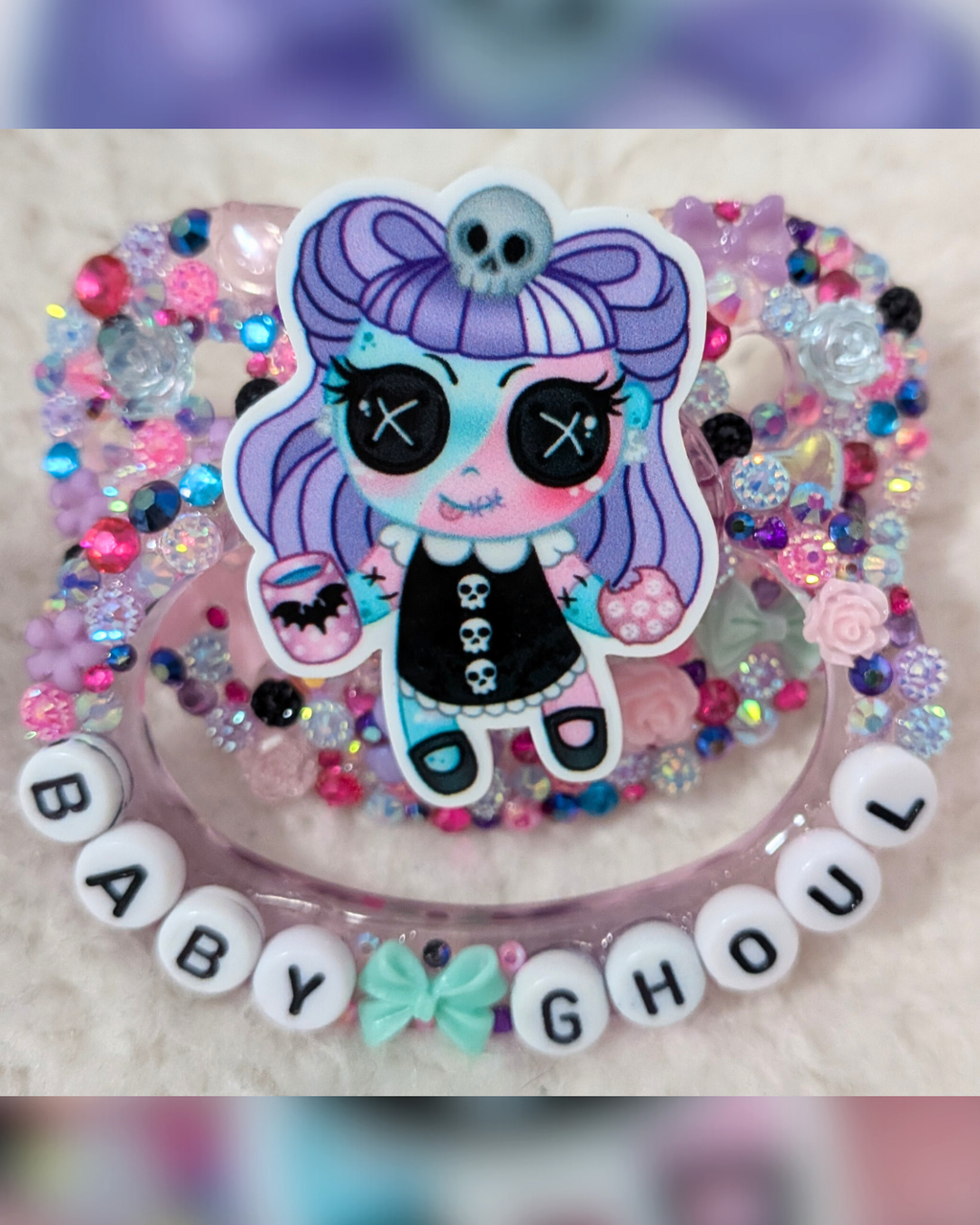 Baby Ghoul Deluxe Full Deco Pacifier