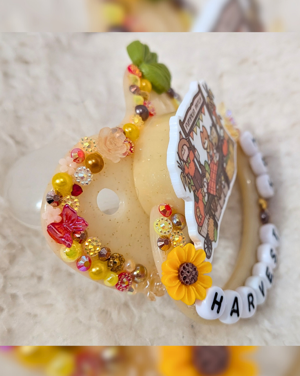 Harvest Tot Deluxe Outline Deco Pacifier