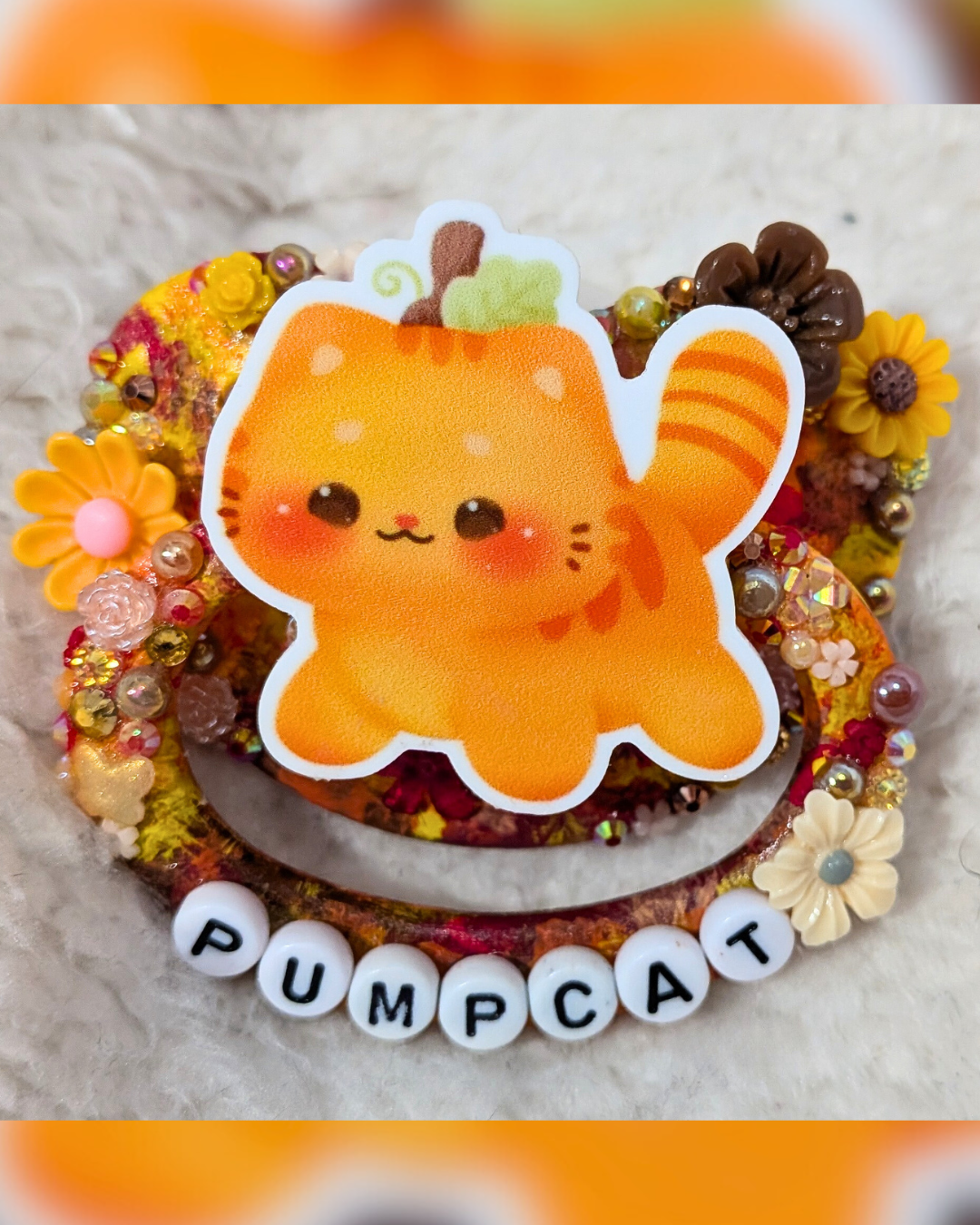 Pumpcat Deluxe Scatter Deco & Hand-Painted Pacifier