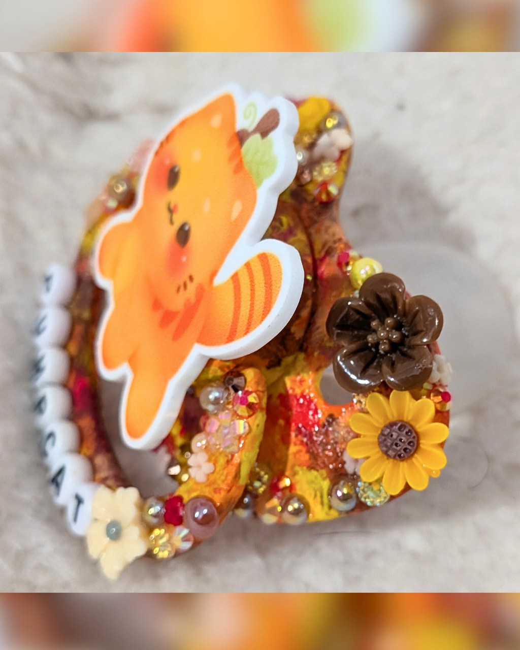 Pumpcat Deluxe Scatter Deco & Hand-Painted Pacifier