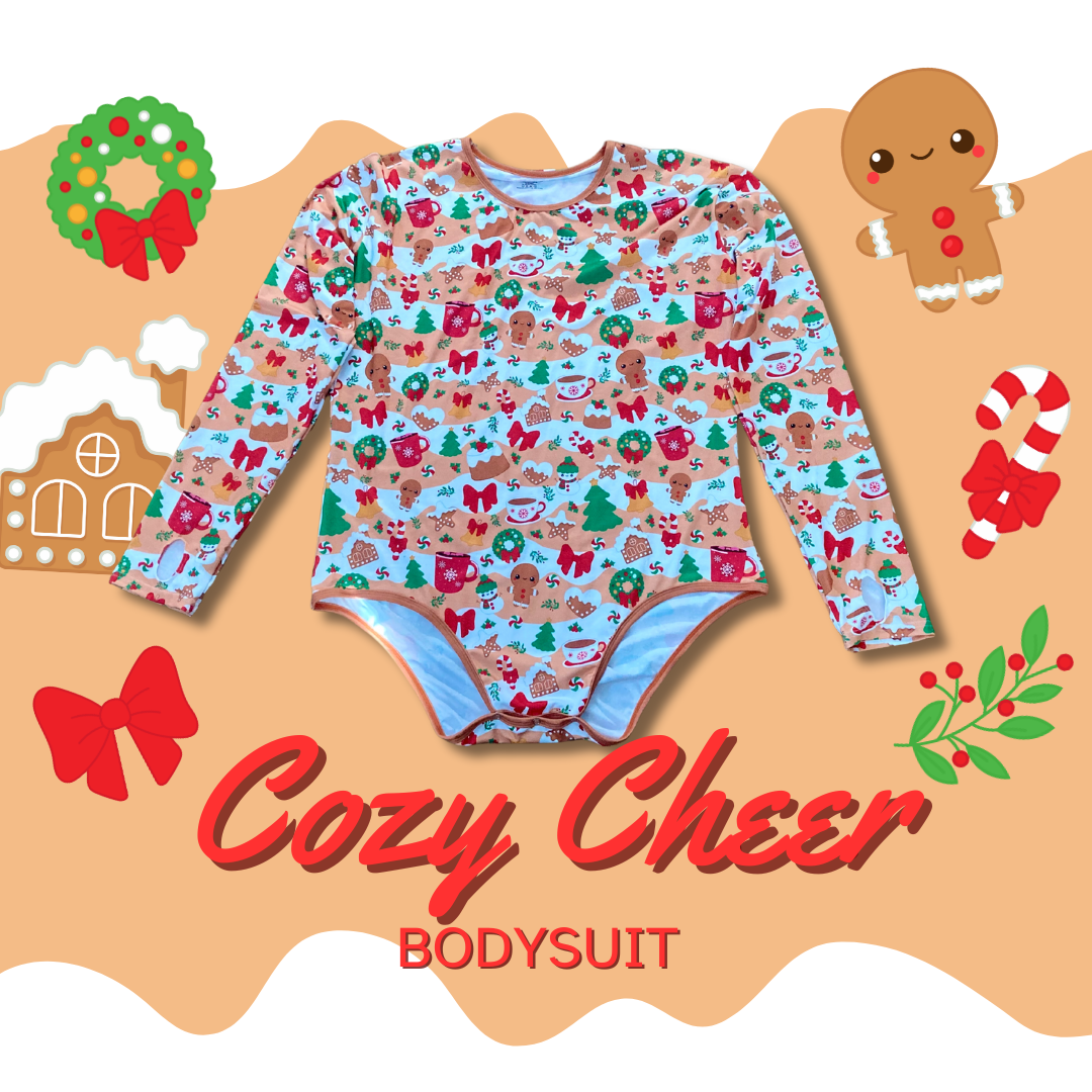 Cozy Cheer Adult Bodysuit