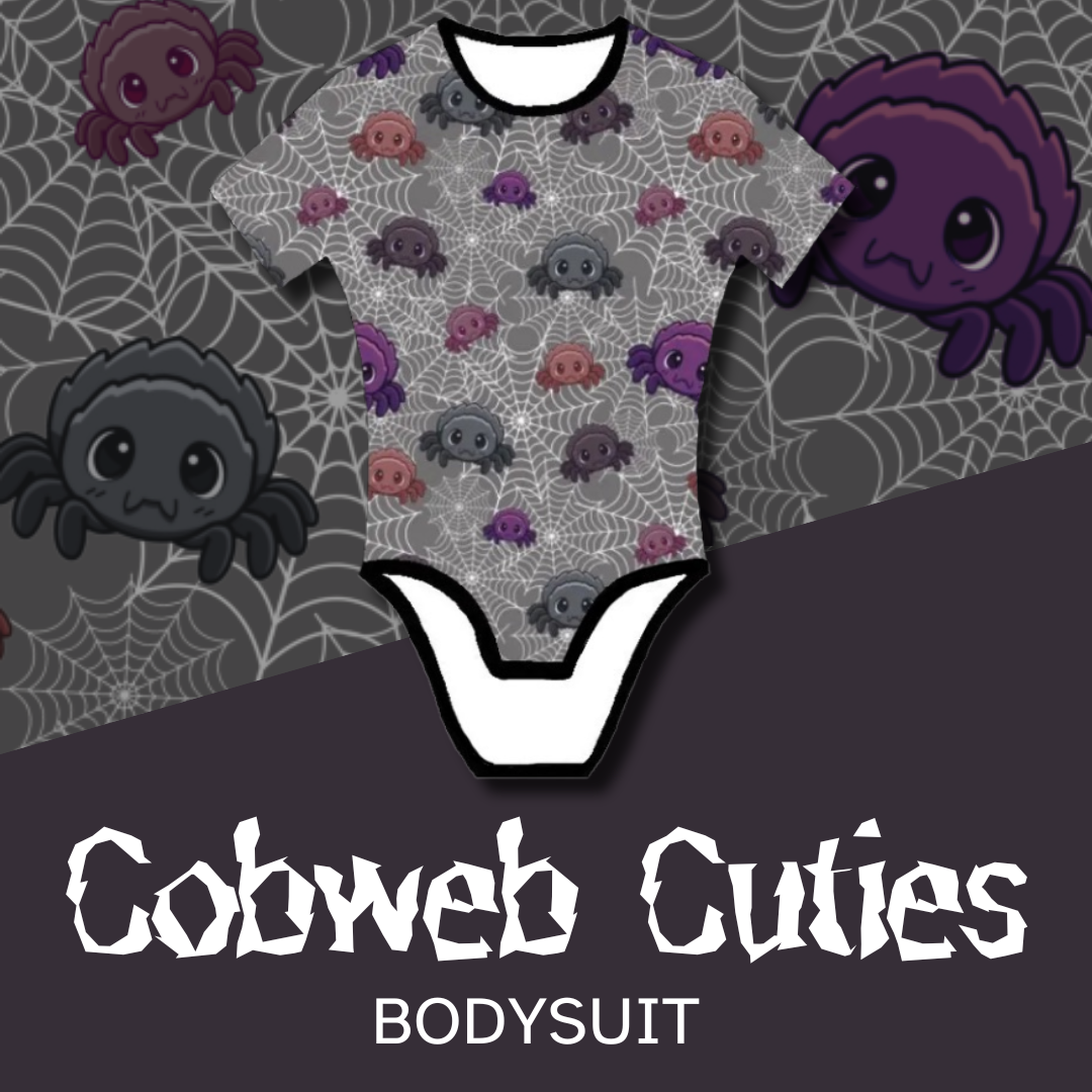 Cobweb Cuties Adult Bodysuit