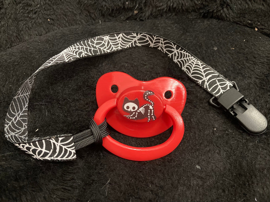 Spiderweb Little Space Clip, Pacifier Clip, Little Space Gear