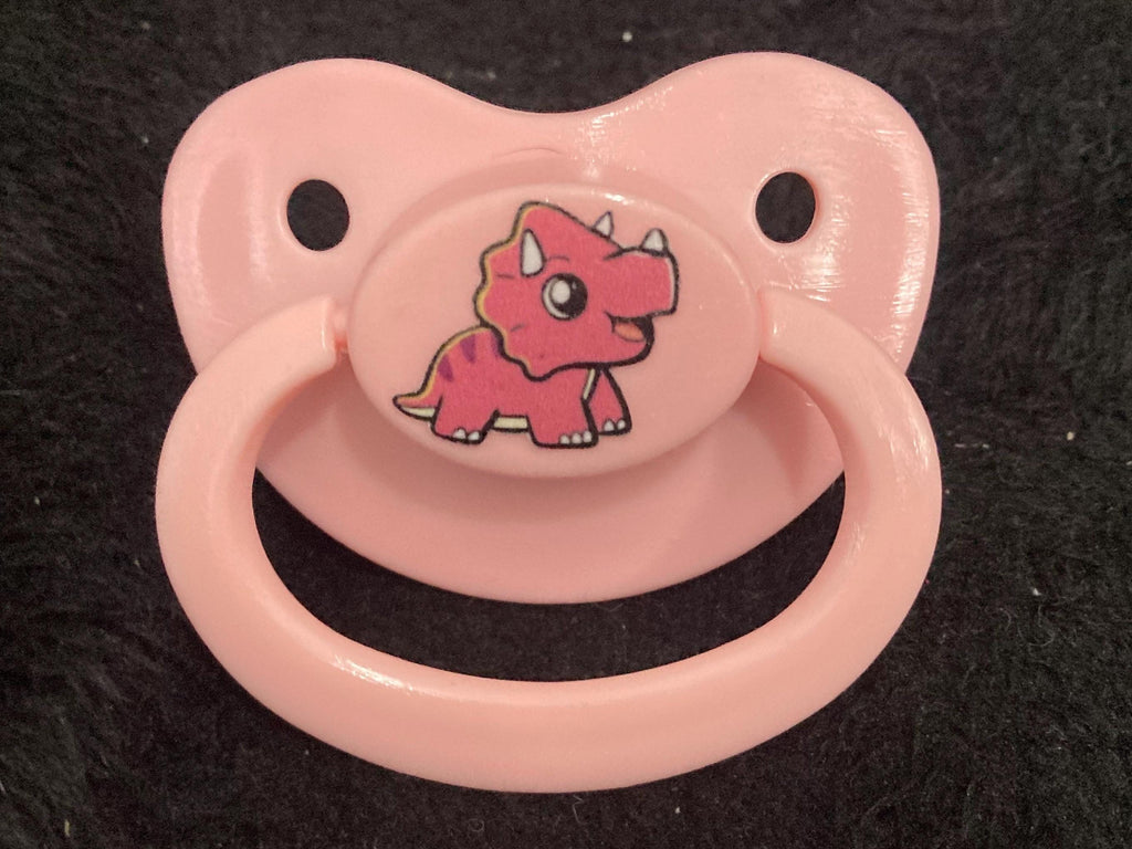 Dandy Dinos Adult Pacifier, Dinosaur Little Space Gear