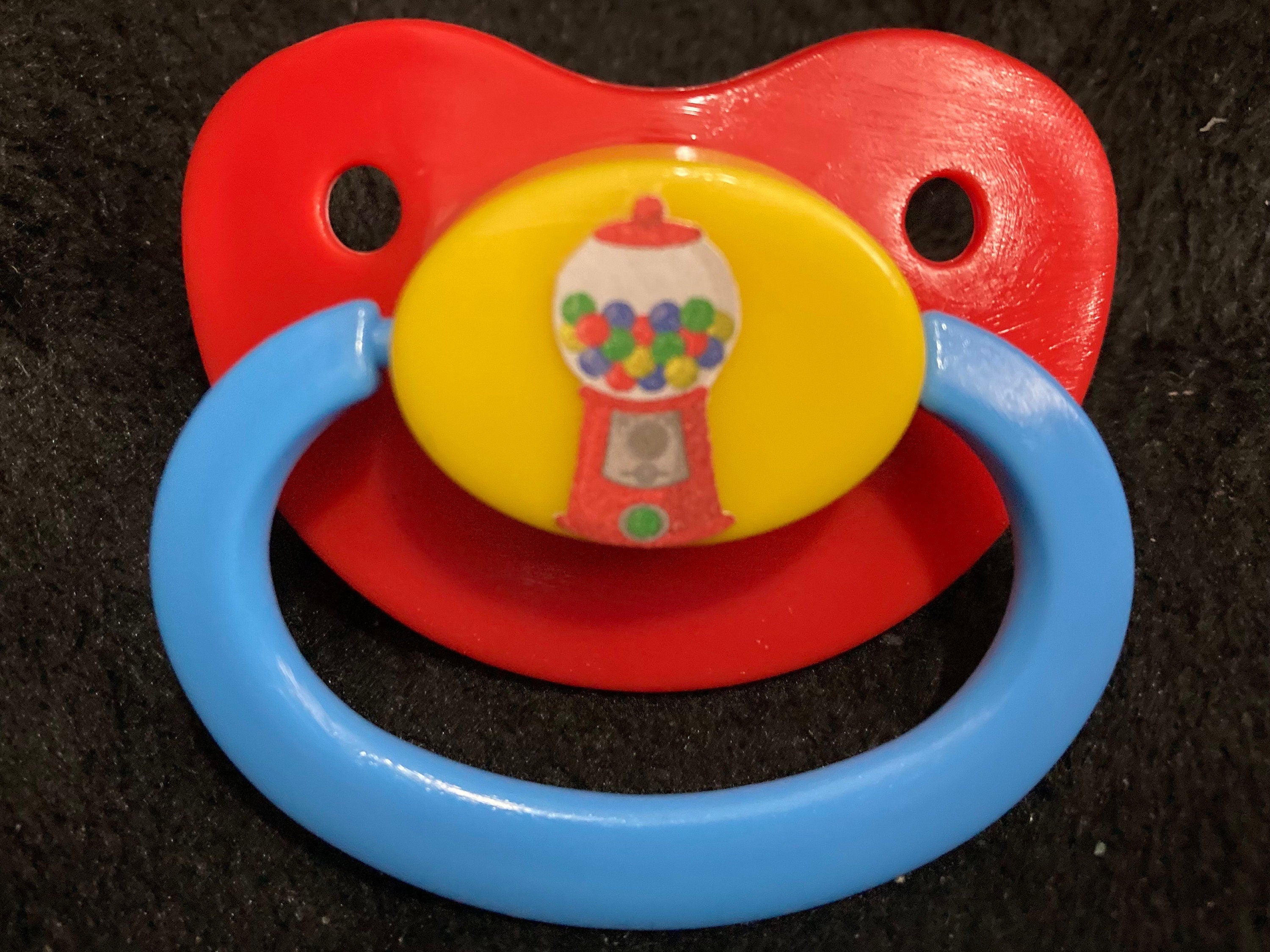 Candy Craze Adult Pacifier, Gumball machine, Gummy Bear, Jelly Bean, Kidcore Candy Little, Space Gear