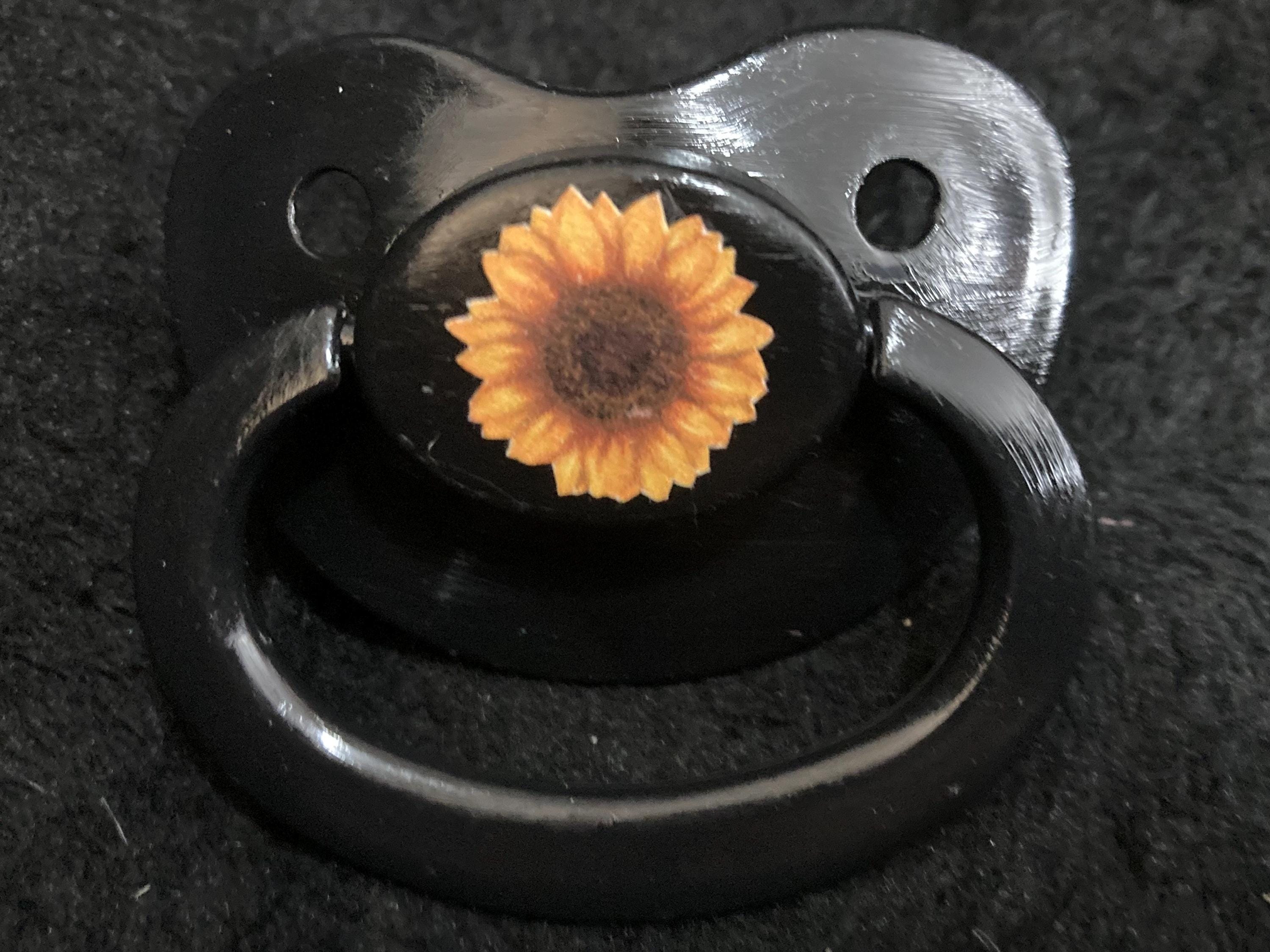 Merry Meadow Adult Pacifier, Flower, Rose, Daisy, Tulip, Sunflower, Butterfly, Cottagecore Little Space Gear