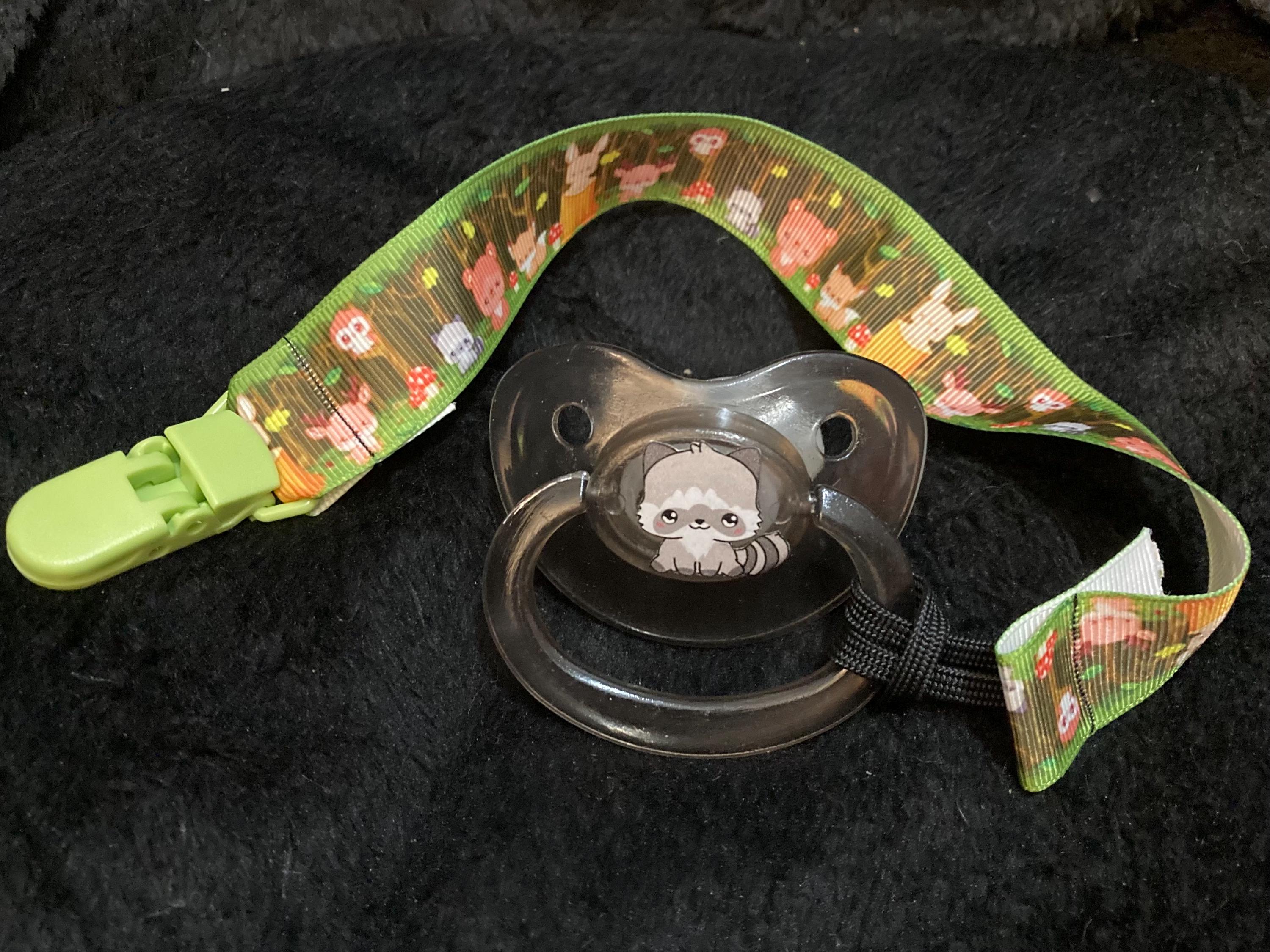 Woodland Whimsy Little Space Clip, Pacifier Clip