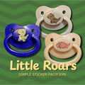 Little Roars Adult Pacifier, Dinosaur Little Space Gear