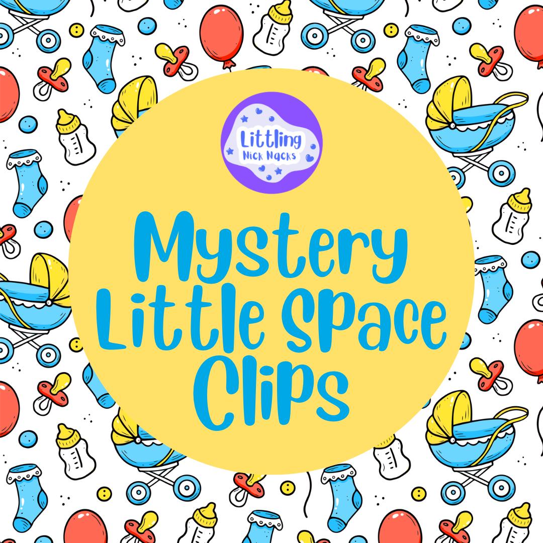 Mystery Little Space Clip, Pacifier Clip, Little Space Gear