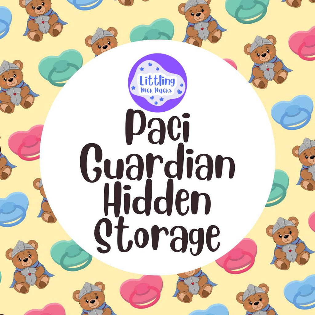 Pacifier Guardian: Stuffed Animal Hidden Storage