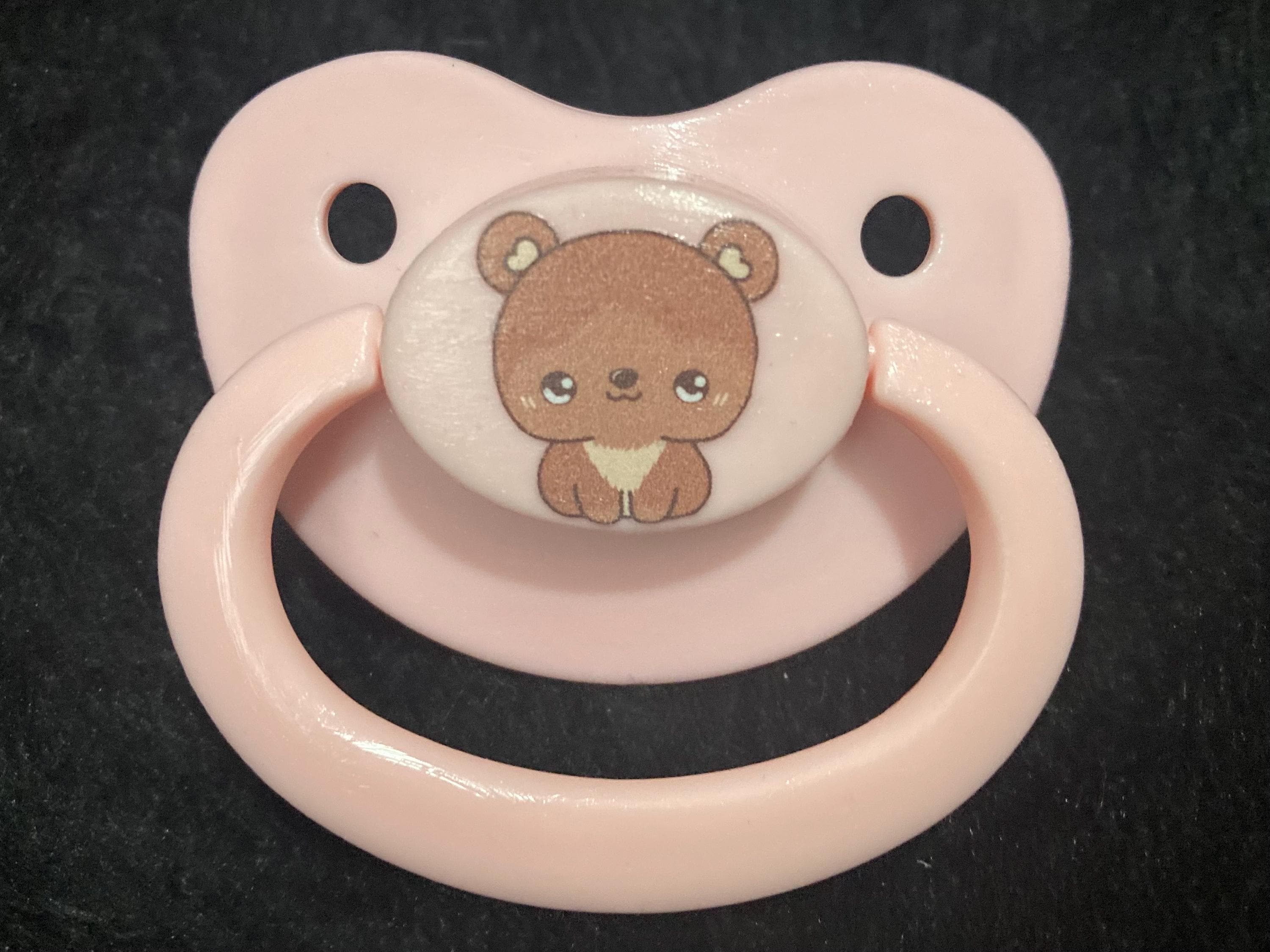 Woodland Whimsy Raccoon Adult Pacifier, Raccoon, Fox, Deer, Bear, Bunny, Owl Little Space Gear