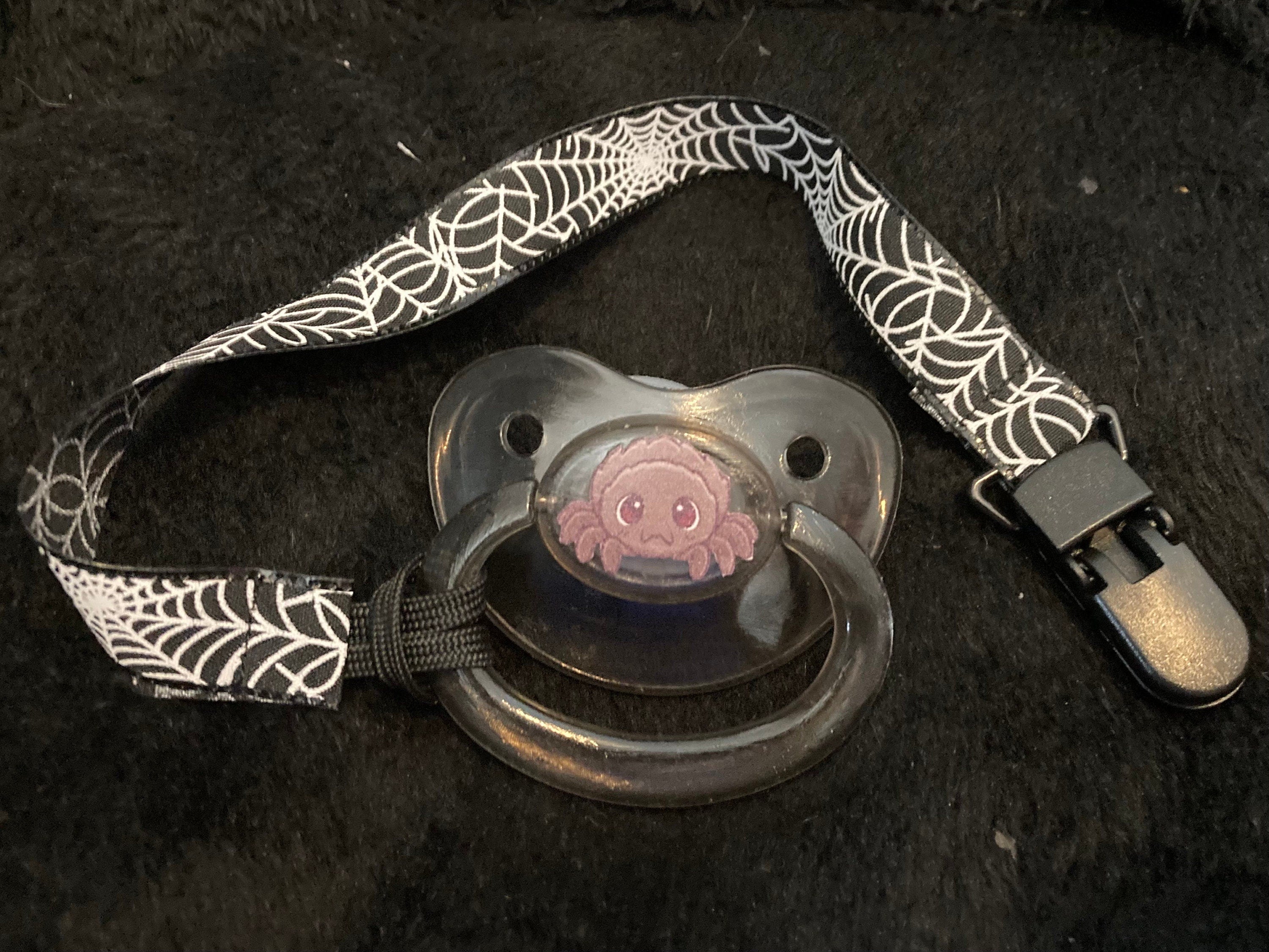 Spiderweb Little Space Clip, Pacifier Clip, Little Space Gear