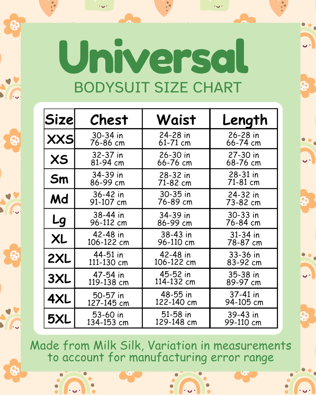 Adult Bodysuit Preorder